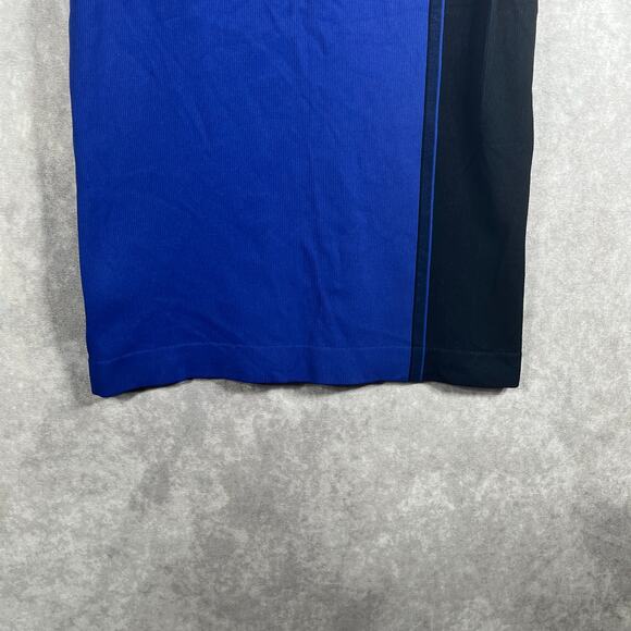 Derek Lam 10C X Athleta Tank Top Womens Medium Blue Colorblock Rib Knit Training - Picture 4 of 8